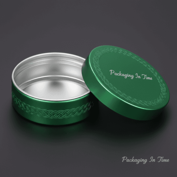 Screw Top Metal Tins view 1