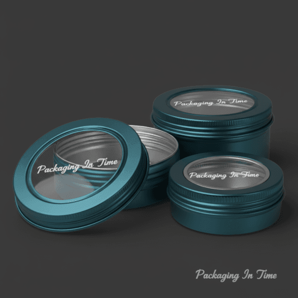 Screw Top Metal Tins view 3