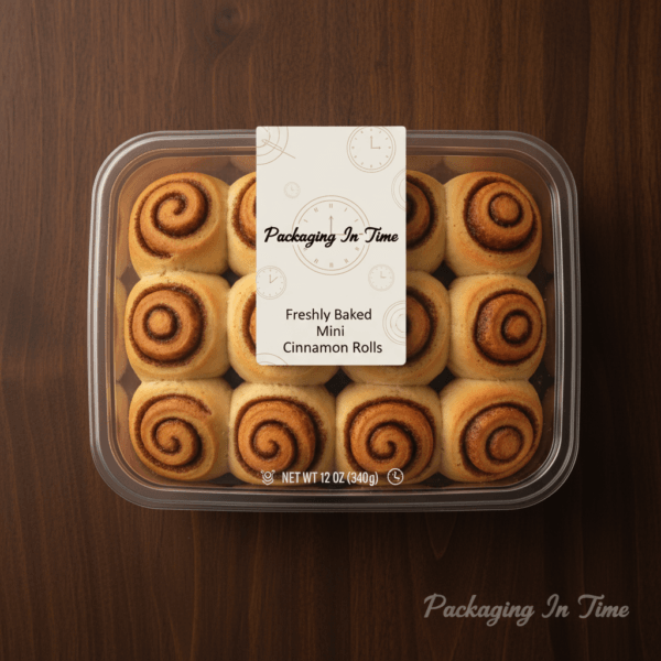 Cinnamon Roll Packaging