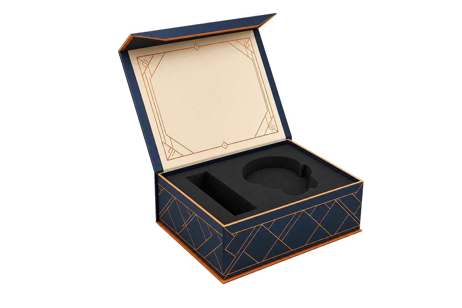 A collection of premium custom packaging boxes