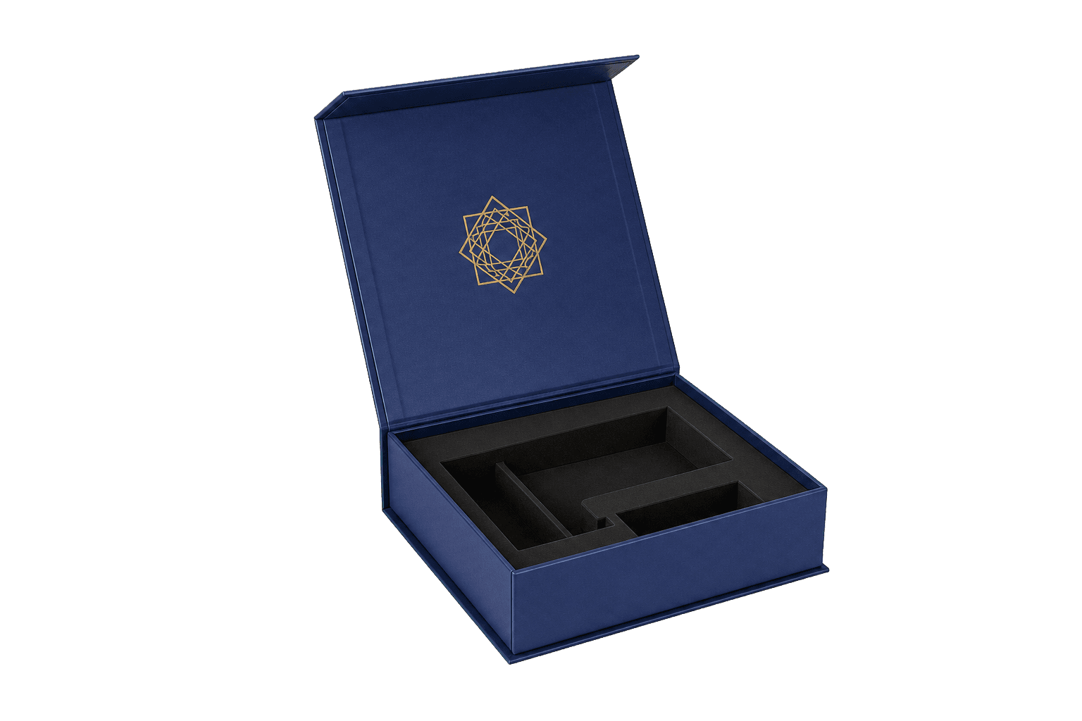 Open luxury presentation box