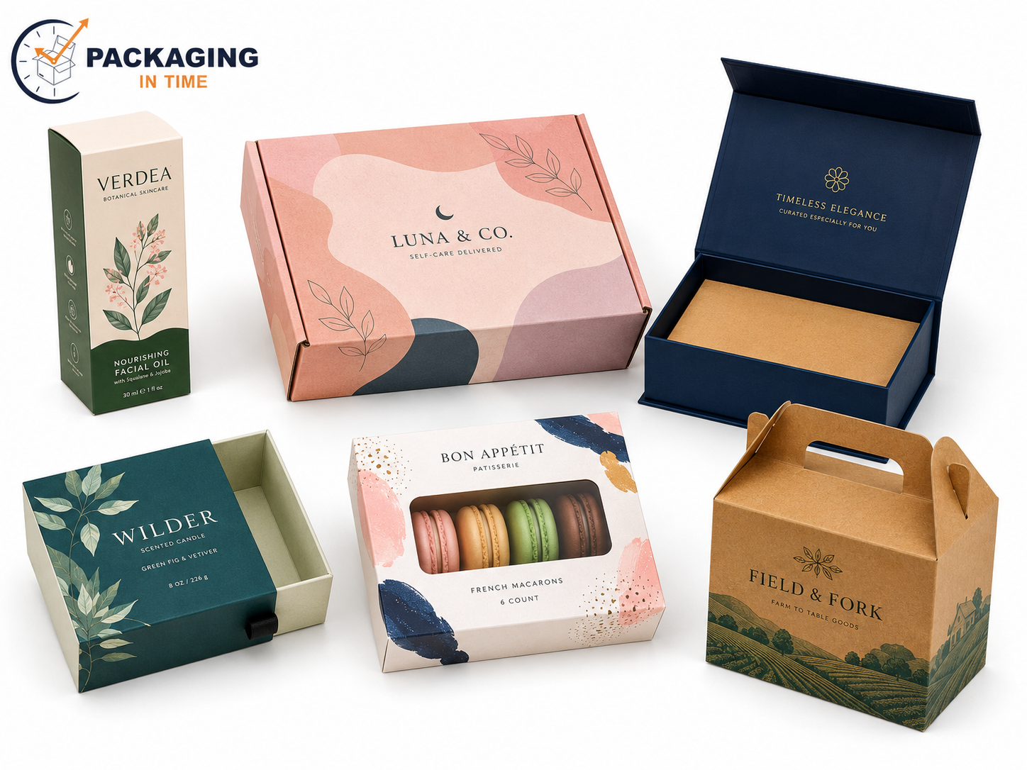 What Are Custom Packaging Boxes: Types, Materials, and Printing Options